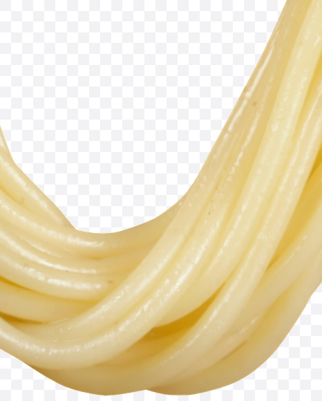 Letter V from Spaghetti Font on Yellow Images Creative Fonts - S25531