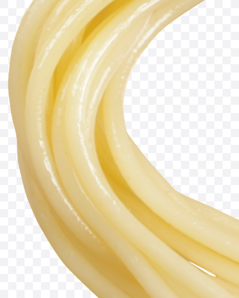 Letter S from Spaghetti Font on Yellow Images Creative Fonts - S25528