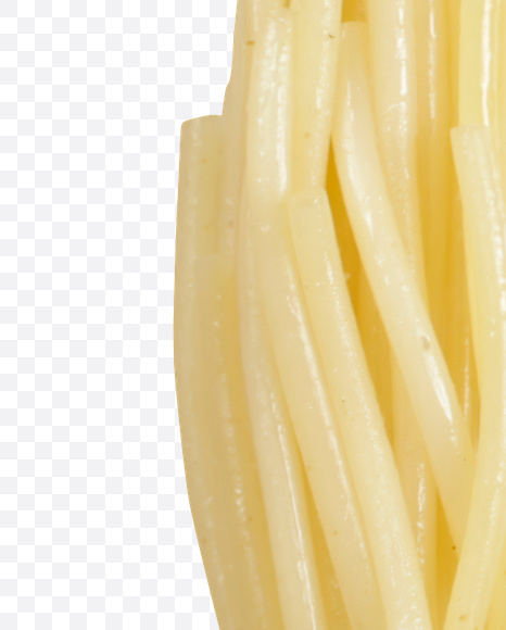 Letter O from Spaghetti Font on Yellow Images Creative Fonts - S25524