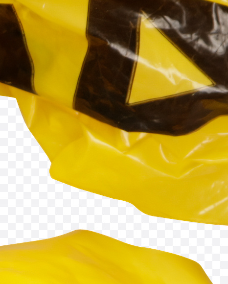 6 from Color Plastic Bags font on Yellow Images Creative Fonts - S25587