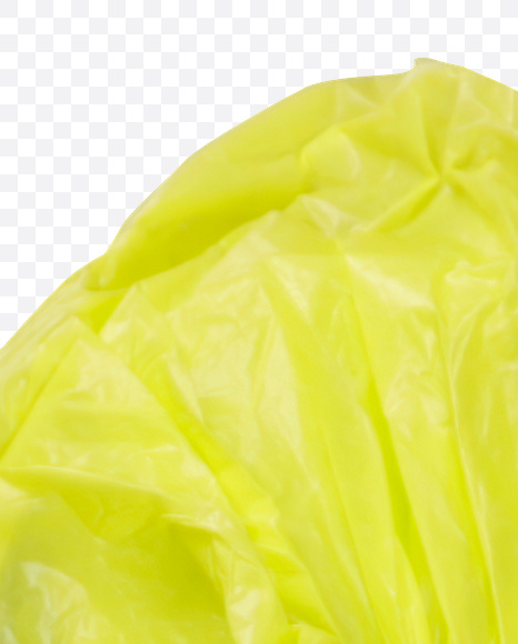 Letter Y from Color Plastic Bags font on Yellow Images Creative Fonts - S25580