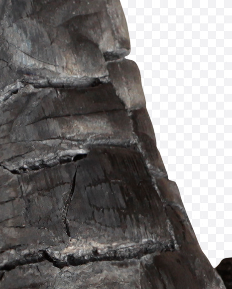 Letter H from Coal Font on Yellow Images Creative Fonts - S25736