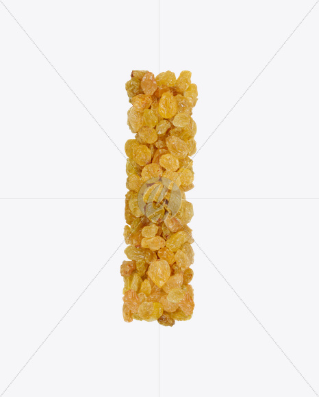 Letter I from Raisins Font on Yellow Images Creative Fonts - S25971