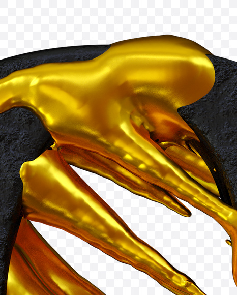 9 from No More Gold Font on Yellow Images Creative Fonts - S26406