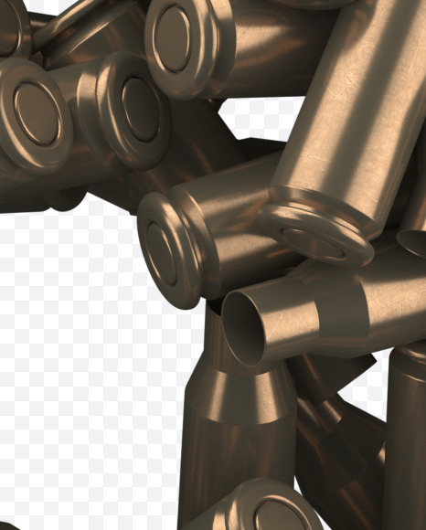 8 ammo from Ammo Font on Yellow Images Creative Fonts - S28349