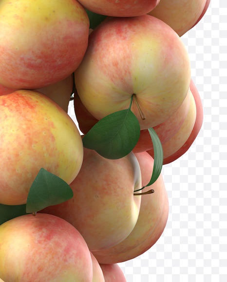 Apple 0 from Apple Garden Font on Yellow Images Creative Fonts - S28392