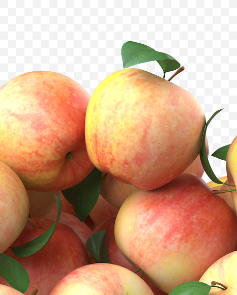 Apple heart from Apple Garden Font on Yellow Images Creative Fonts - S28395