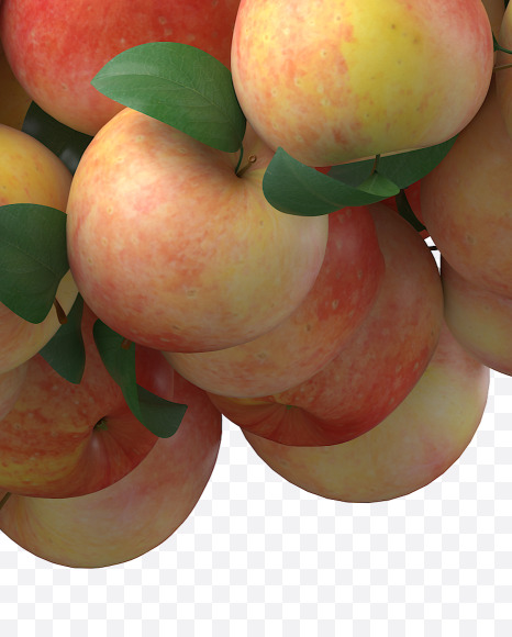 Apple 8 from Apple Garden Font on Yellow Images Creative Fonts - S28390