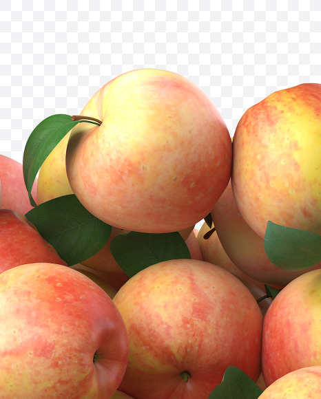 Apple F from Apple Garden Font on Yellow Images Creative Fonts - S28362