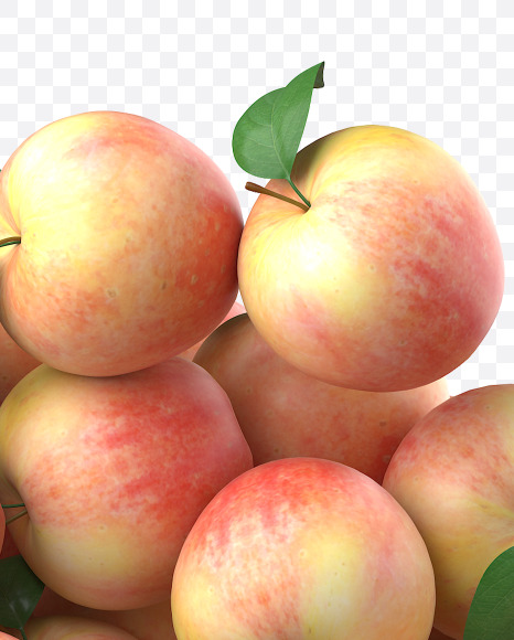 Apple Q from Apple Garden Font on Yellow Images Creative Fonts - S28373