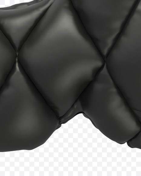 A lowercase from Black Leather Font on Yellow Images Creative Fonts - S28410