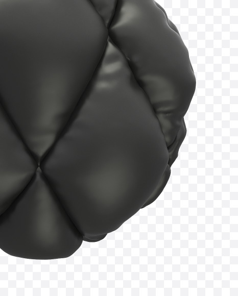 X lowercase from Black Leather Font on Yellow Images Creative Fonts - S28456