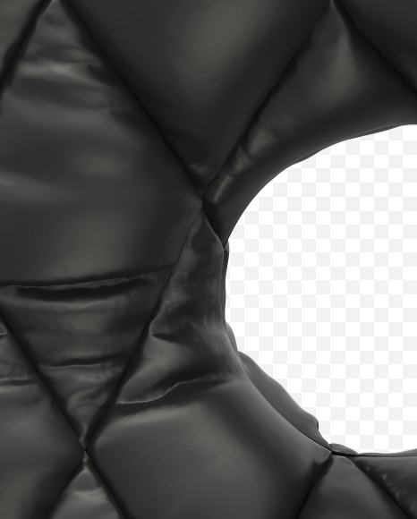 6 from Black Leather Font on Yellow Images Creative Fonts - S28466