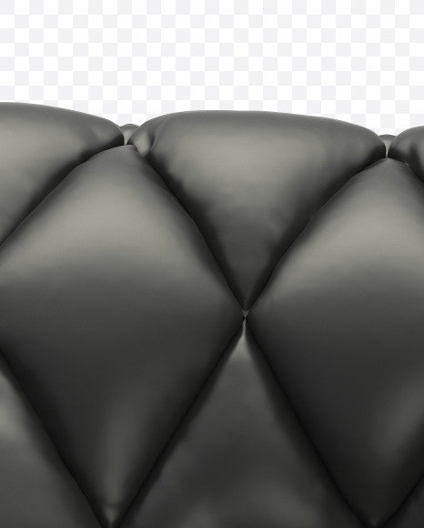 R uppercase from Black Leather Font on Yellow Images Creative Fonts - S28443