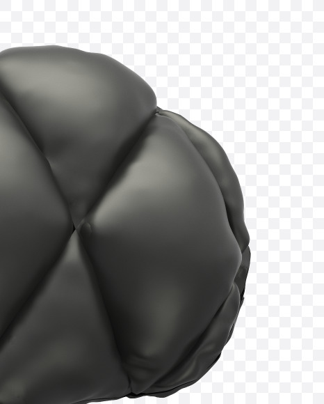 F lowercase from Black Leather Font on Yellow Images Creative Fonts - S28420