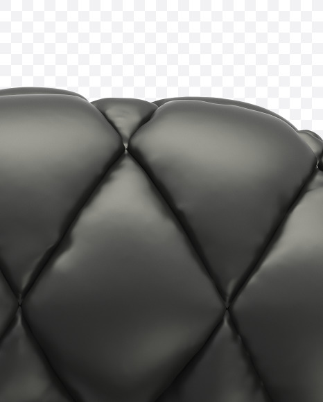 C lowercase from Black Leather Font on Yellow Images Creative Fonts - S28414