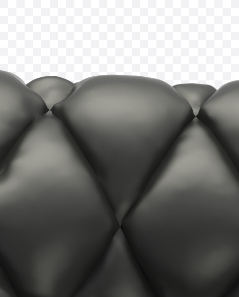 F uppercase from Black Leather Font on Yellow Images Creative Fonts - S28419