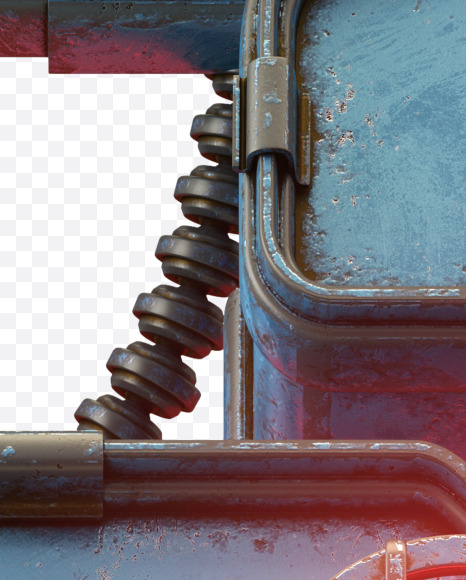 3 redlight from Bunker Red Light Font on Yellow Images Creative Fonts - S28708