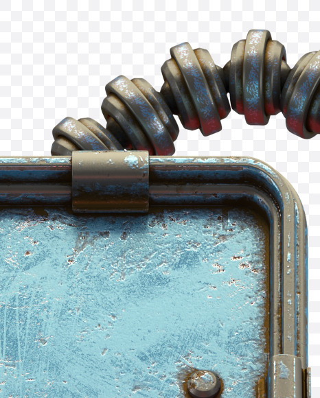 N redlight from Bunker Red Light Font on Yellow Images Creative Fonts - S28693