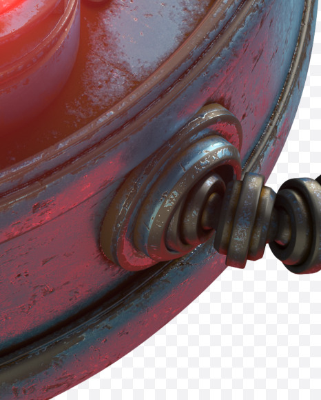 6 redlight from Bunker Red Light Font on Yellow Images Creative Fonts - S28711