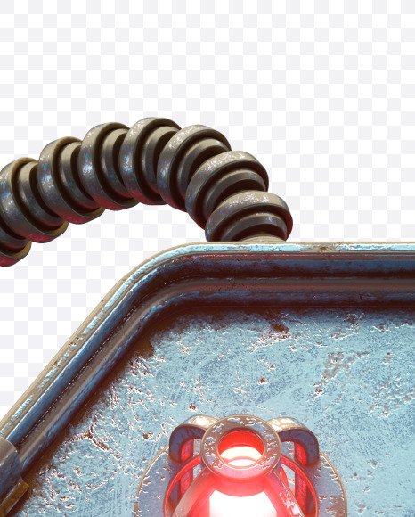 K redlight from Bunker Red Light Font on Yellow Images Creative Fonts - S28690