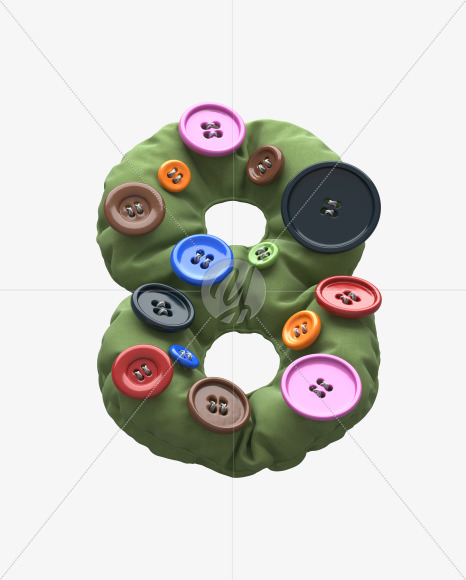 8 buttoncloth