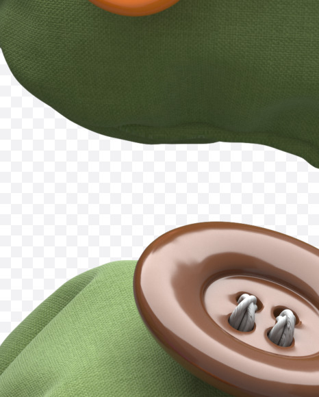 C buttoncloth from Button Cloth Font on Yellow Images Creative Fonts - S28724