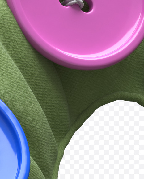 Q buttoncloth from Button Cloth Font on Yellow Images Creative Fonts - S28738