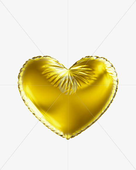 Heart Gold from Golden Party Font on Yellow Images Creative Fonts - S29625