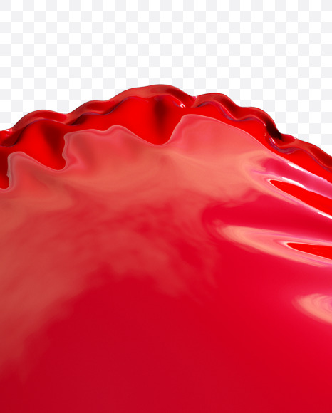 ripple from Pool Ring Red Font on Yellow Images Creative Fonts - S29792