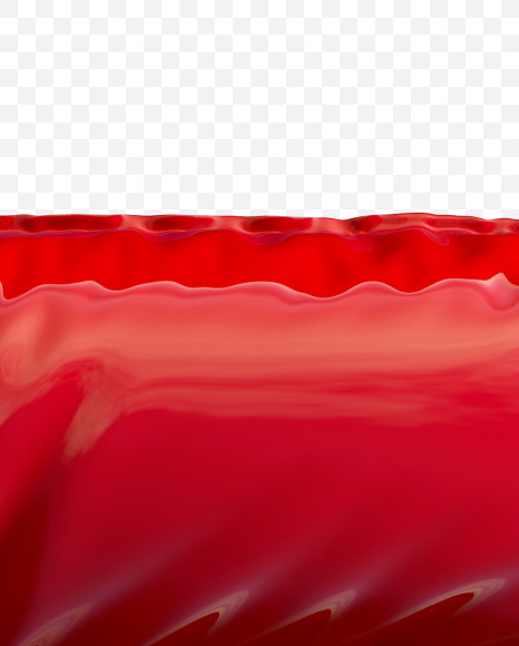Letter F from Pool Ring Red Font on Yellow Images Creative Fonts - S29749