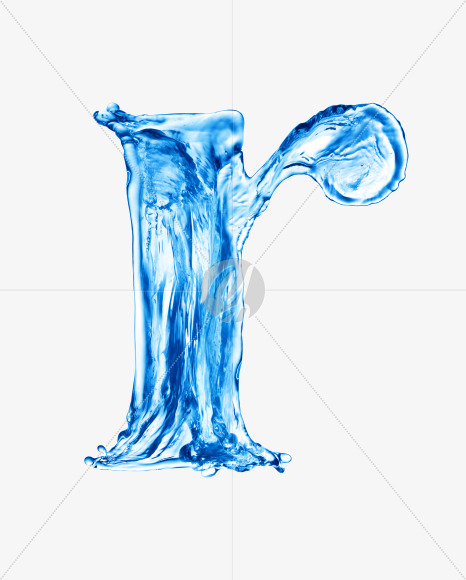 Water r lowercase