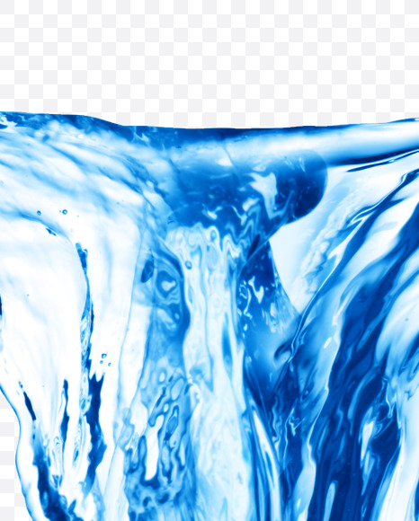 Water L uppercase from Water on Yellow Images Creative Fonts - S29857