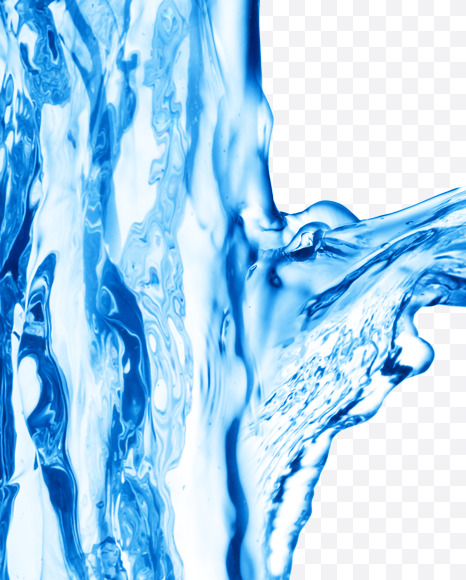 Water h lowercase from Water on Yellow Images Creative Fonts - S29850