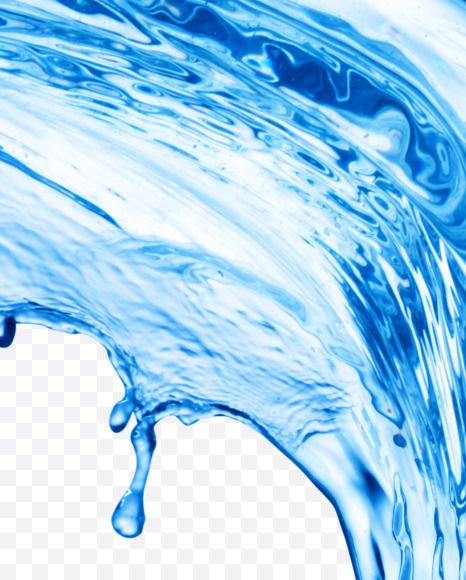 Water S uppercase from Water on Yellow Images Creative Fonts - S29871
