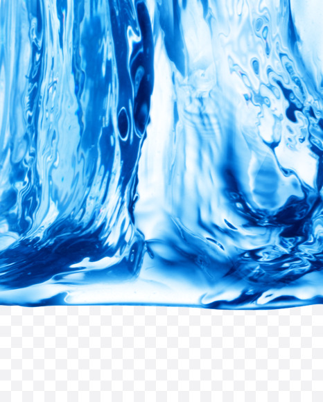 Water I uppercase from Water on Yellow Images Creative Fonts - S29851