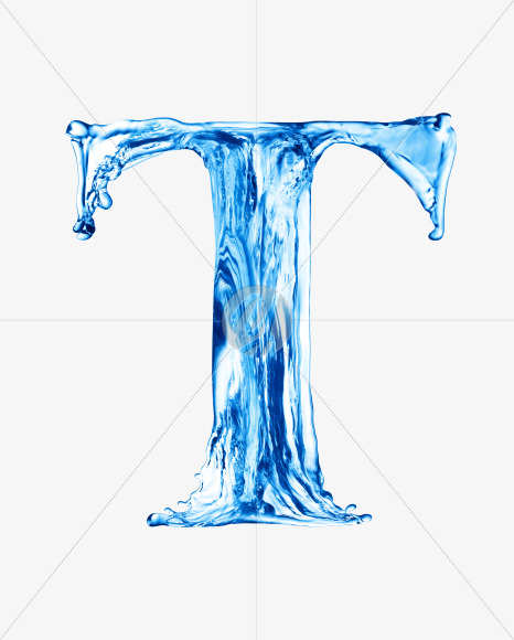 Water T uppercase