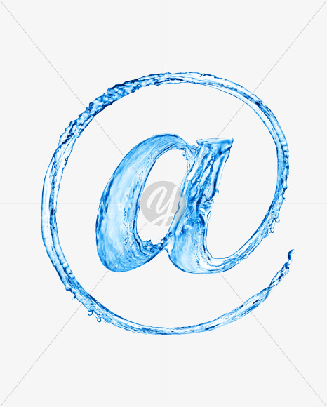 Water @ from Water on Yellow Images Creative Fonts - S29899