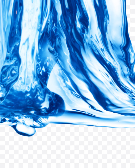 Water H uppercase from Water on Yellow Images Creative Fonts - S29849