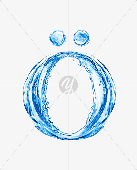 Water O6 from Water on Yellow Images Creative Fonts - S29944