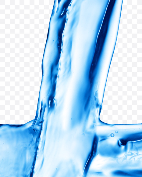 Water # from Water on Yellow Images Creative Fonts - S29902