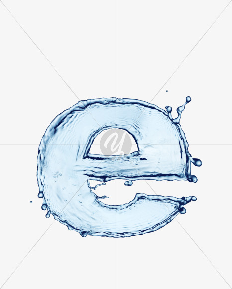 e lowercase