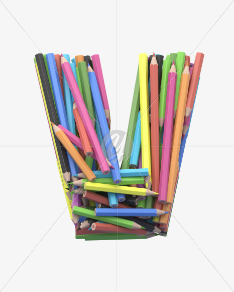 V pencil
