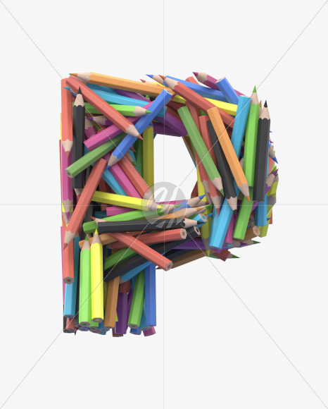 P pencil