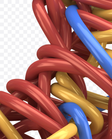 ? from Color Wires Font on Yellow Images Creative Fonts - S30127