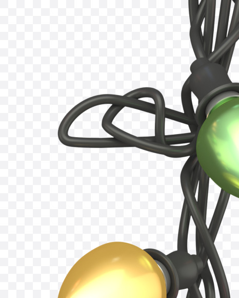 t lowercase from Color Garland Font on Yellow Images Creative Fonts - S30169