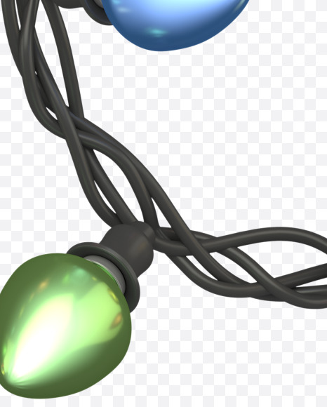 c lowercase from Color Garland Font on Yellow Images Creative Fonts - S30135