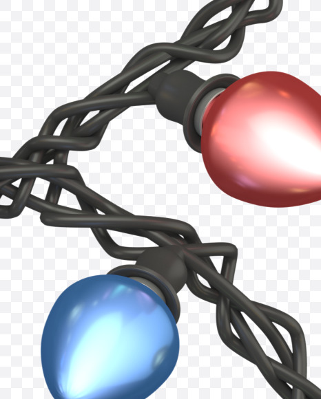 3 from Color Garland Font on Yellow Images Creative Fonts - S30184