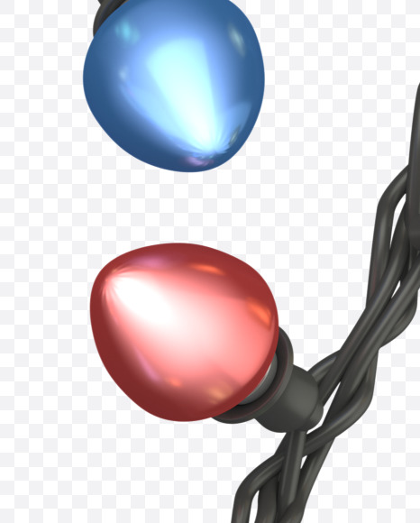 7 from Color Garland Font on Yellow Images Creative Fonts - S30188