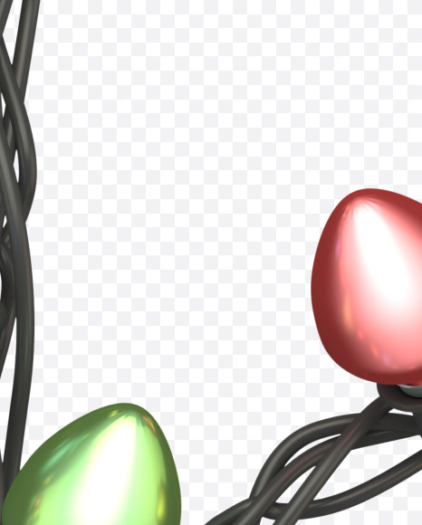 b lowercase from Color Garland Font on Yellow Images Creative Fonts - S30133